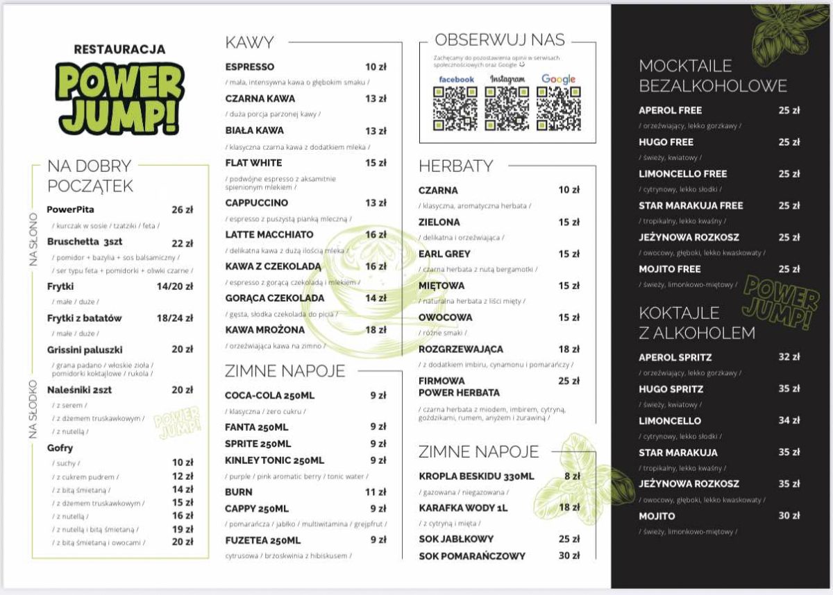Power JUMP Restauracja
